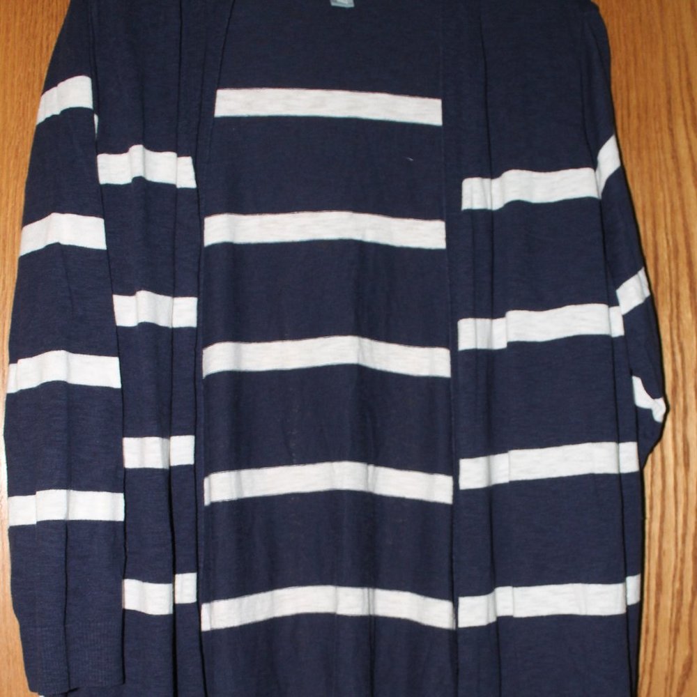Old Navy 4X Navy & White Cover Up